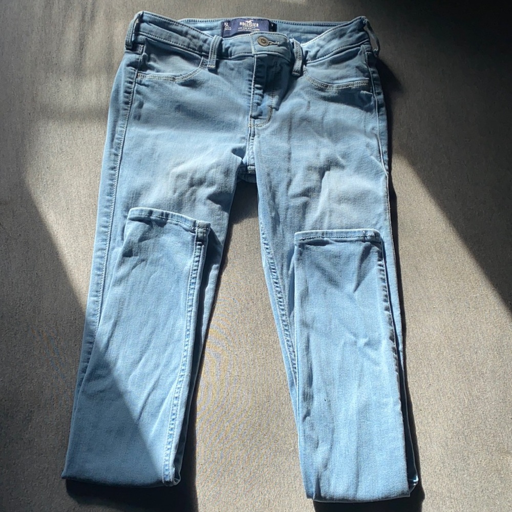 Light blue jeans by Hollister, skinny jeans, jeggings